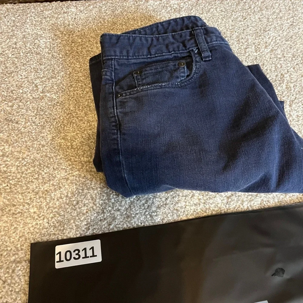 BONOBOS jeansMens 30x27 Straight Leg Casual dark wash